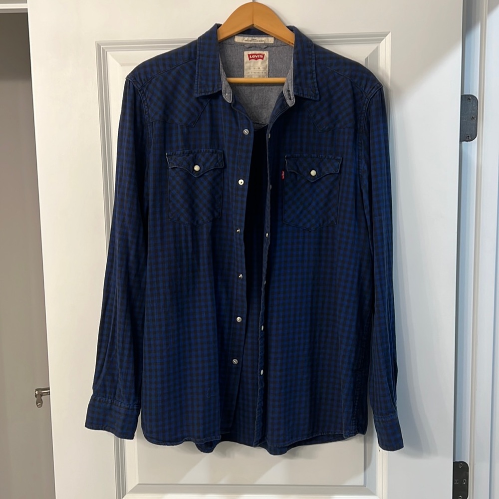 Plaid Shirt | Levi | XL